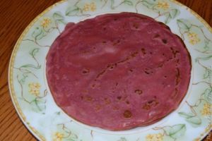 Розы из блинов