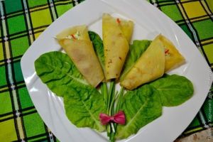закуска из блинов