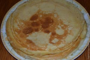 блины в панировке