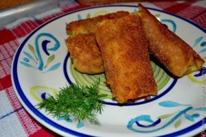 блины в панировке