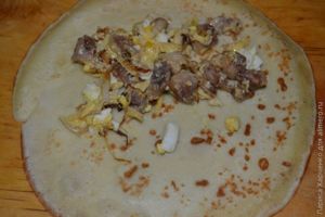 блины в панировке