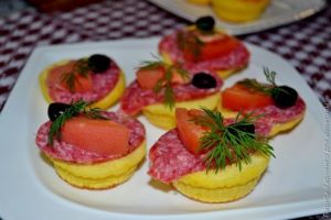 закусочные творожные кексы