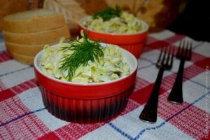 рецепт салата с редисом