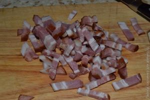 картофель с беконом