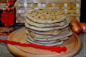 рецепт луковых лепешек