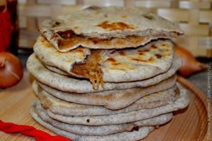 рецепт луковых лепешек