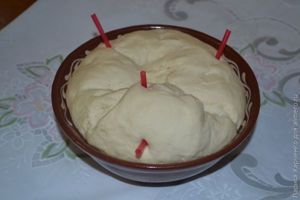 домашняя колбаса в тесте