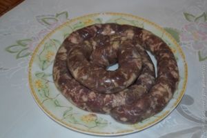 домашняя колбаса в тесте