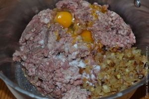 мясной кулич