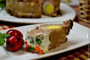мясной кулич