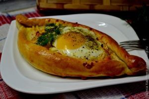 хачапури по-аджарски