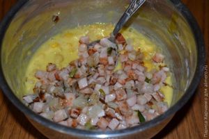 оладьи с кукурузой