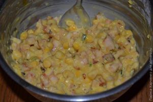 оладьи с кукурузой