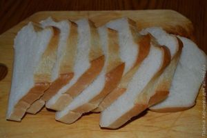 гренки с ветчиной