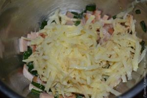 гренки с ветчиной