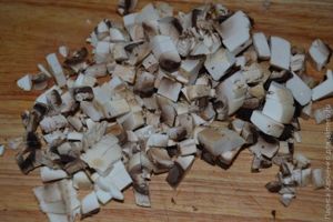 горячие бутерброды с грибами
