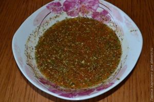 курица с апельсинами