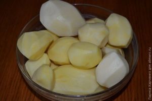 картошка, запеченная с горчицей
