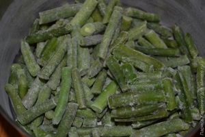 стручковая фасоль по-корейски