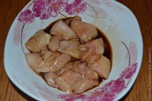 салат с клубникой