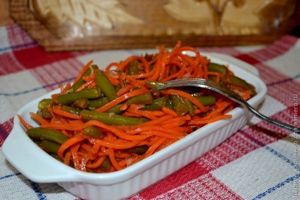 стручковая фасоль по-корейски