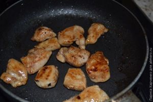 салат с клубникой