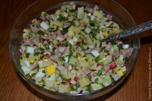окрошка на сыворотке