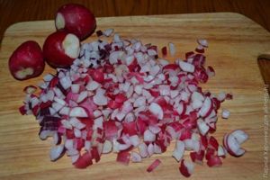 окрошка на сыворотке