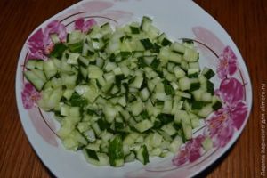 окрошка на сыворотке