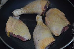 курица в соусе