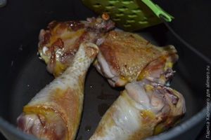 курица в соусе