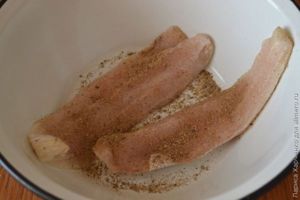 рыба с овощами
