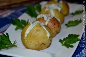 молодая картошка