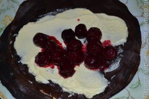блины черный лес