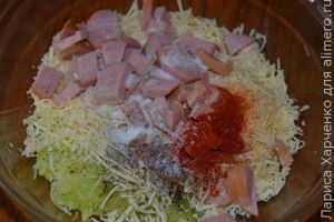 кабачковые оладьи