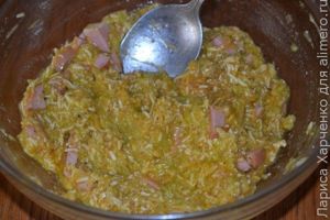 кабачковые оладьи