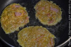 кабачковые оладьи