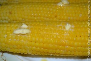 вареная кукуруза