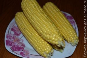 запеченная кукуруза