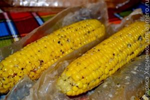 запеченная кукуруза
