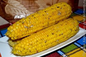 запеченная кукуруза