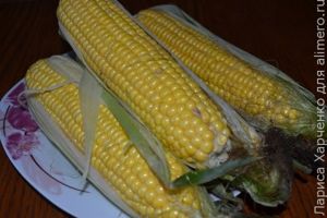 запеченная кукуруза