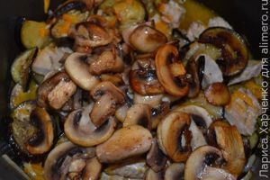 баклажаны с мясом