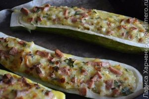 фаршированные цуккини