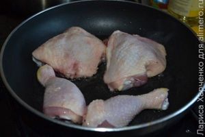 курица в соусе