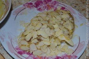 куриное филе в миндальных хлопьях