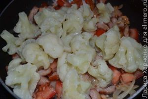 теплый салат