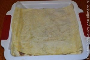 пирог из лаваша