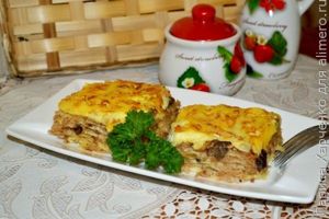 пирог из лаваша
