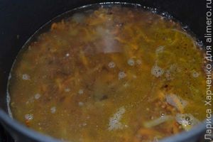 гречка с грибами